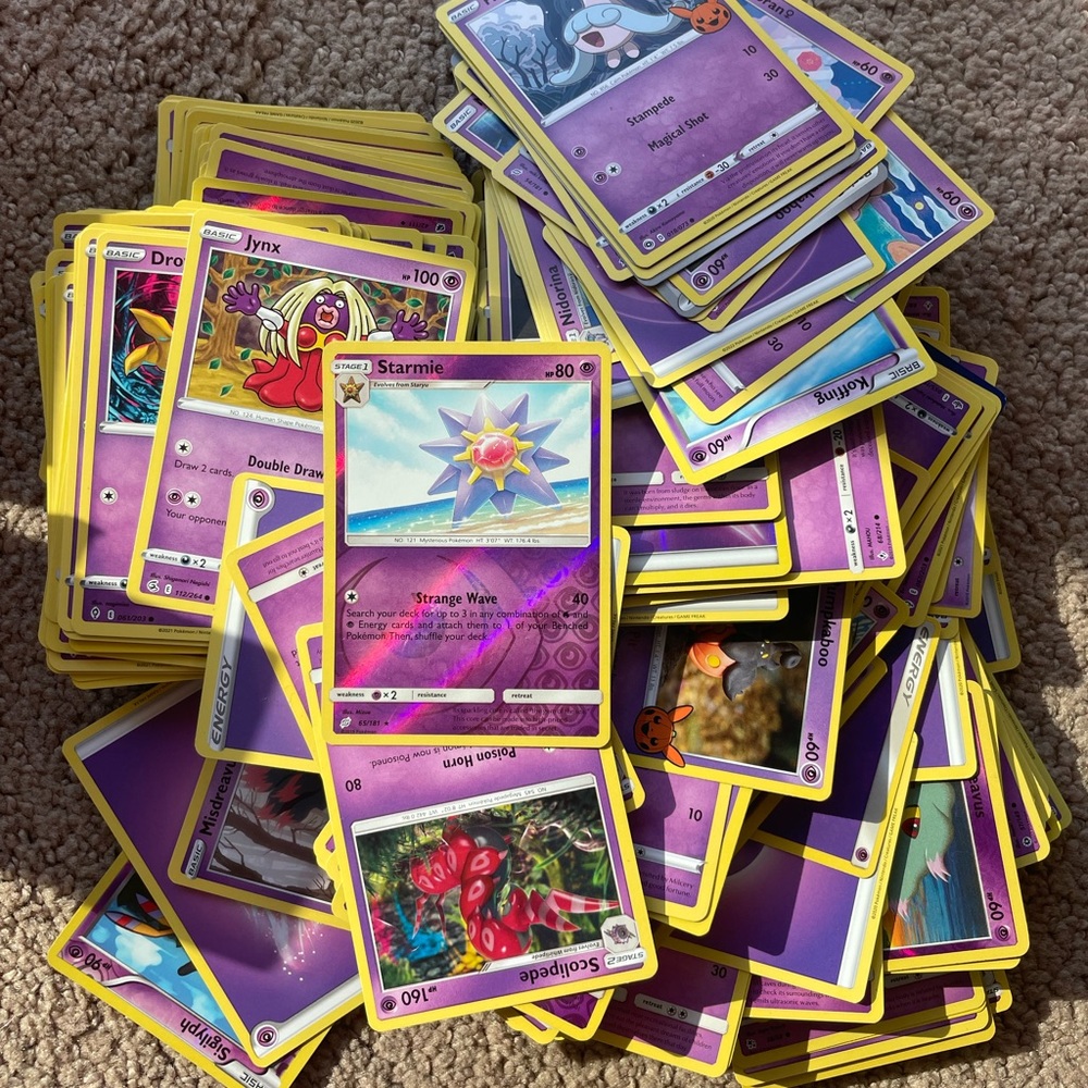 Pokémon cards: Psychic